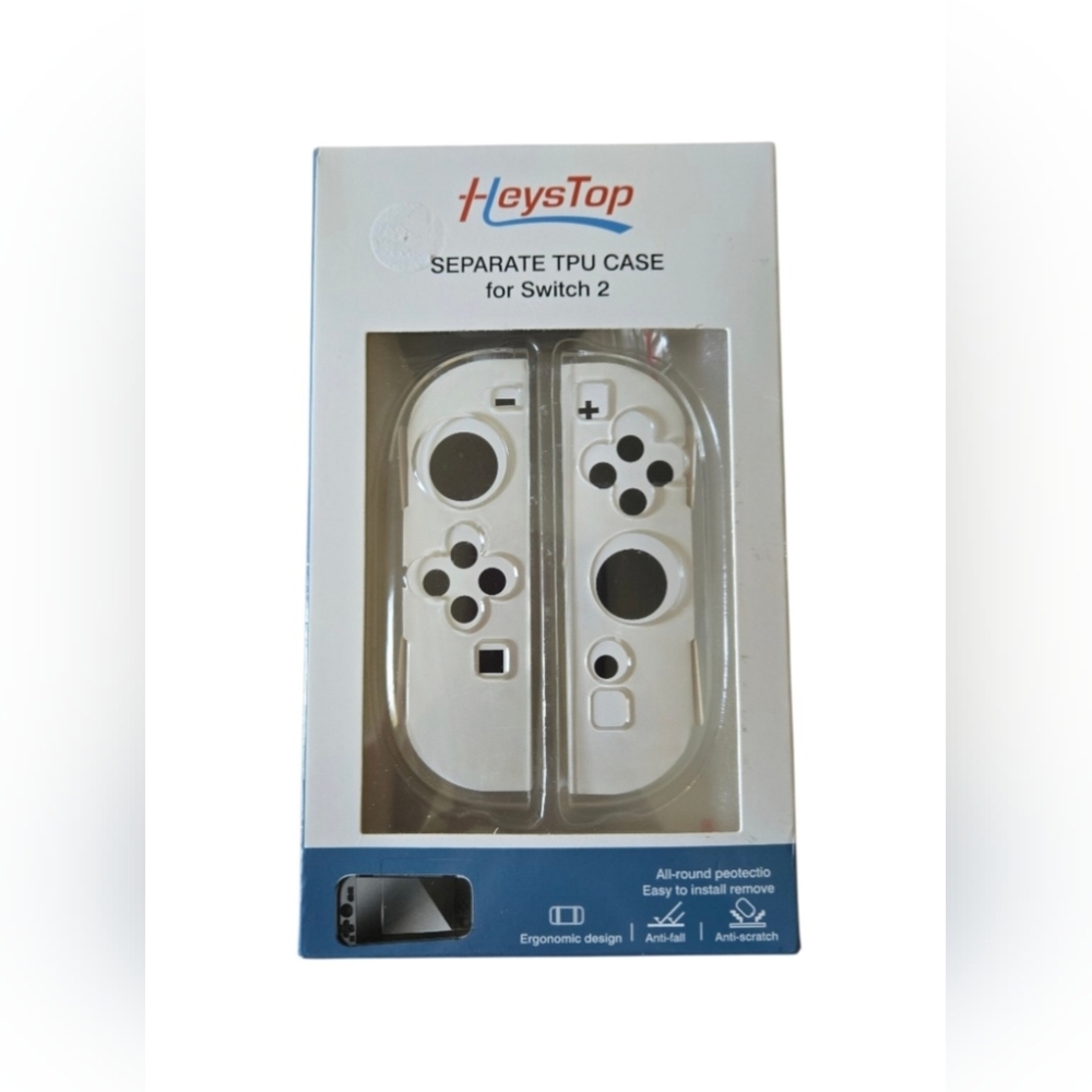Clear TPU Protective Case for Switch 2 Joy-Con Controllers